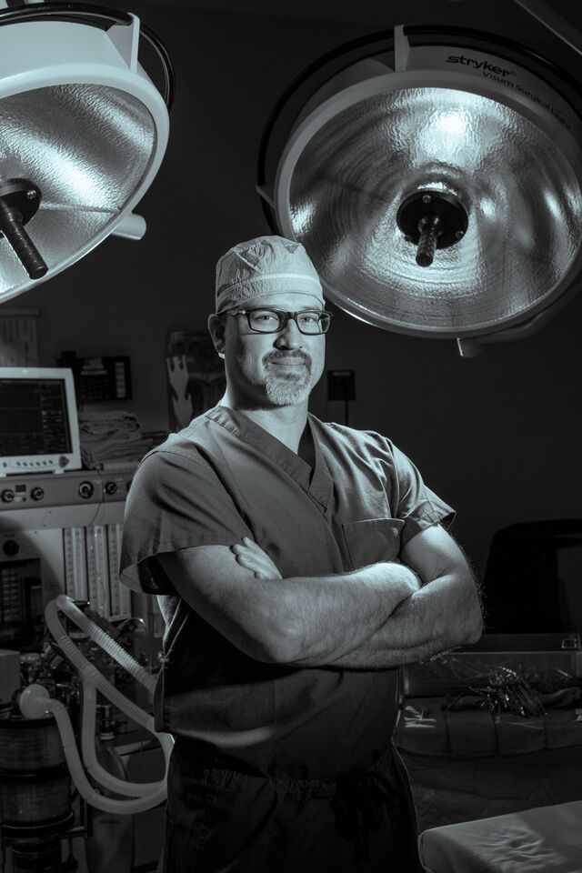 Scott P Leary MD at work